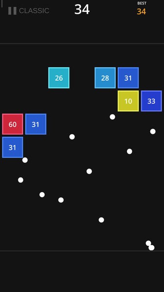 球球打砖块游戏